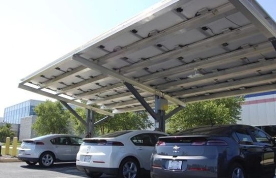 GM xây thêm 2 trạm sạc năng lượng mặt trời ở Mỹ